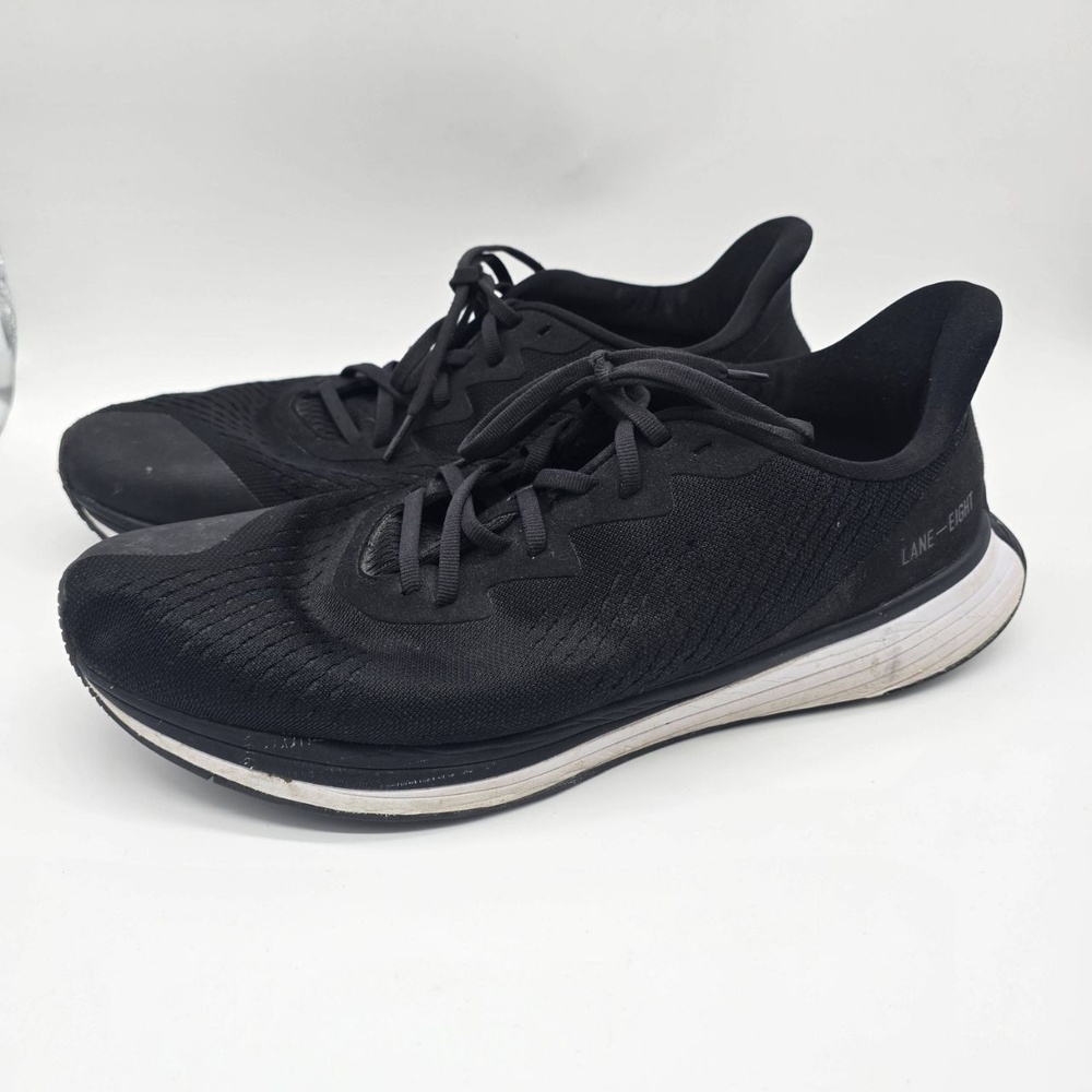 Men's Training Running Shoes Size 13 Black White Lane Eight AD1